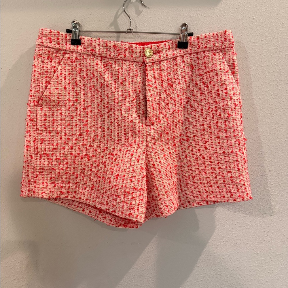 Lily Pulitzer Tweed High-Waist Women’s Shorts - Picture 3 of 7